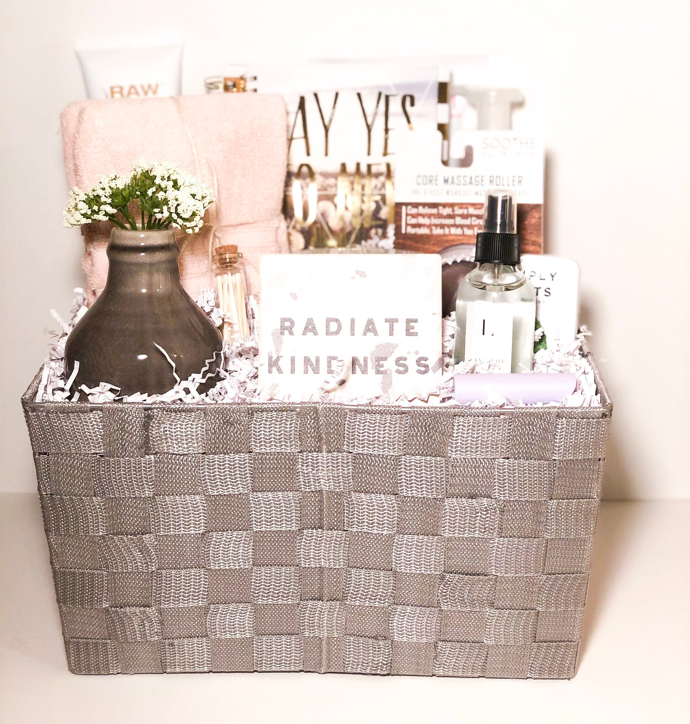 CUSTOM ORDER Option-custom Gift Baskets, New Home Gift Basket