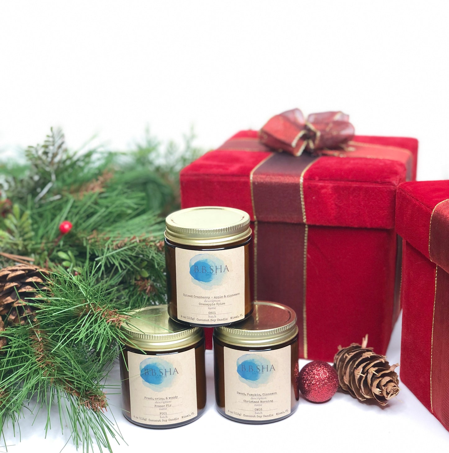 Holiday Candles Gift Set